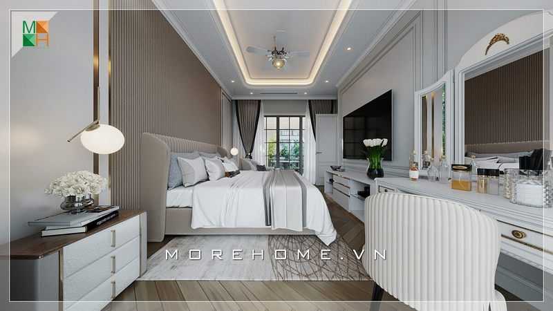 Thiết kế phòng ngủ tại Hà Nội đẹp mê ly - NỘI THẤT MOREHOME